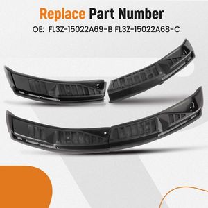 Grille de panneau de pare-brise avant gauche et droite Ford F150 2015-2020 FL3Z15022A69A - Product Image 2