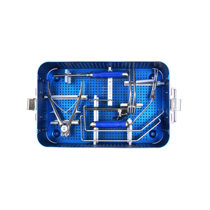 Anterior Cervical Plate Instrument <b>Set</b> High Quality Orthopedic Spine Surgery <b>Tools</b> Stainless Steel <b>Set</b> with Aluminum <b>Box</b> - Product Image 2