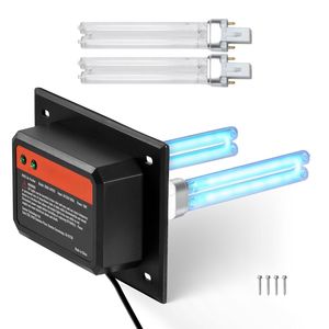 Purificatore d'Aria UV UVC da 18W con Luce da 7 Pollici per HVAC, Depuratore per Condotti di Climatizzazione per Tutta la Casa, 2 Attrezzature di Ricambio per la Pulizia dell'Aria - Product Image 2
