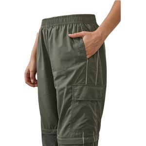 Pantalones Cargo de Mujer, Diseño Moderno, Personalizados, Lisos, 100% Algodón, Múltiples Bolsillos, Cintura Elástica, Alta Calidad, Corte Regular, Ligeros - Product Image 4