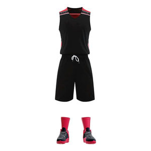 Uniformes de Baloncesto al por Mayor, Personalizados, Lisos, Impresos por Transferencia de Calor, Transpirables, para Verano - Product Image 4