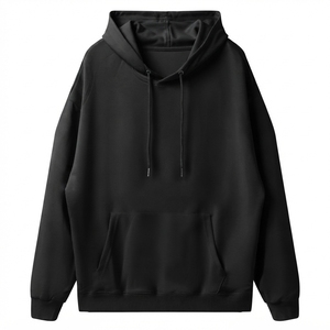 เสื้อฮู้ดดี้แบบสวม Unisex ผ้าโพลีเอสเตอร์/เรยอน เป็นมิตรกับสิ่งแวดล้อม เหมาะสำหรับฤดูร้อน เนื้อผ้านุ่ม สวมใส่สบาย ทรงหลวม สไตล์สตรีทแวร์ รับผลิตแบบ OEM ODM ขายส่ง - Product Image 1