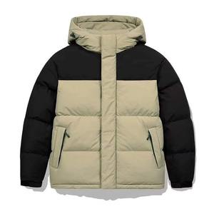 Men Purple Puffer Jacket Hooded Winter Warm Bubble Coat Thick <b>Padded</b> Outerwear Custom Wholesale <b>Waterproof</b> Parka Jacket - Product Image 3