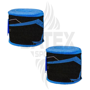 Bandages de boxe en coton de haute qualité - Bandages d'entraînement MMA portables avec un design respirant et durable - Product Image 6