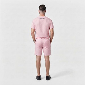 Hawk Eye Sports, Nueva Camiseta Deportiva de Moda para Hombre, Corte Ajustado, 100% Algodón, Felpa, Cuello Redondo, Manga Corta, Color Sólido, Transpirable - Product Image 5