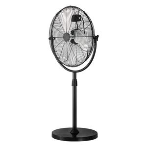 Ventilatore Industriale a Piantana da 20 Pollici con Altezza Regolabile 46.9-59.6 cm, 3 Velocità, Alimentazione CA, Spina AU e US - Product Image 1