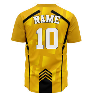 Camiseta de béisbol personalizada OEM para equipo, camiseta de béisbol de poliéster con botones y color personalizado, con bordado o sublimación - Product Image 2