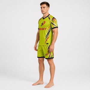 Ropa Deportiva Ligera de Alto Rendimiento, Confeccionada con Tela Transpirable, Movimiento Flexible y Costuras Duraderas para Uniformes de Fútbol - Product Image 4