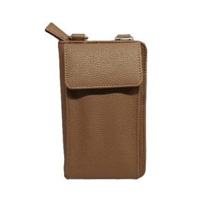 Vegan Plant Leaf Leather Mobile Phone Cases Covers Sling Crossbody Bags Ladies <b>Purse</b> Handbag <b>RFID</b> Blocking Wallet Card Holders - Product Image 3
