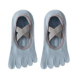 Yoga <b>Socks</b> Pilates Special <b>Socks</b> Sports Sweat Absorbent Five <b>Finger</b> <b>Socks</b> Indoor Non Slip Professional Women's - Product Image 3
