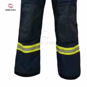 Combinaison de pompier ignifuge multi-poches personnalisée, vêtements de travail respirants et de sécurité - Product Image 6