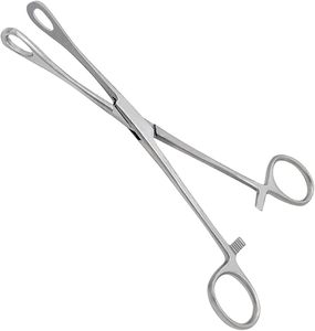 Premium CE Certified Surgical Forceps Kit 7" 9.50" <b>Sponge</b> Clamps (Straight/Curved/Serrated/Smooth) Stainless Steel Hospital Use - Product Image 2