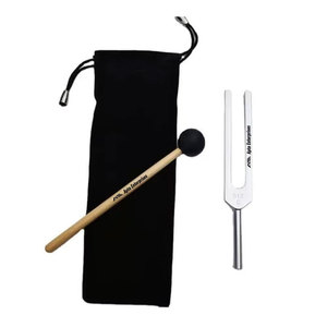Ensemble d'instruments de sonothérapie manuels certifiés CE pour la méditation, diapason en cristal de quartz de qualité supérieure - Product Image 1