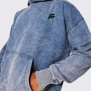 Nouveau design, best-sellers : sweats à capuche délavés à l'acide pour hommes, faible MOQ, vente en gros - Product Image 5