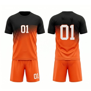 Conjunto de camiseta de fútbol personalizada, camiseta y pantalones cortos de fútbol sublimados, uniforme de equipo de secado rápido, uniforme de balonmano para hombre. - Product Image 5