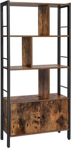 <strong>Bookshelf</strong> Book Rack Display Storage Organizer Bookcase Shelving <strong>Free</strong> <strong>Standing</strong> Bookshelves - Product Image 2