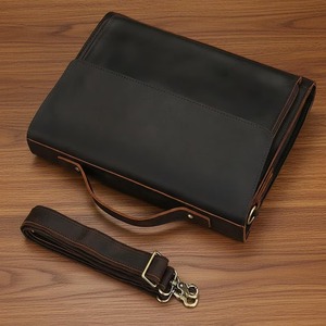 Bolso de Cuero Vintage de Alta Demanda para Portátil, Ideal para Profesionales, Trabajo de Oficina, Reuniones de Negocios y Viajes, Disponible para la Venta - Product Image 3
