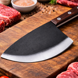 Cuchillo Profesional para Procesamiento de Atún, Cuchillo de Carnicero para Mariscos, Hoja de Acero al Carbono Industrial de 9.5 Pulgadas, Ecológico, Apto para Lavavajillas - Product Image 6