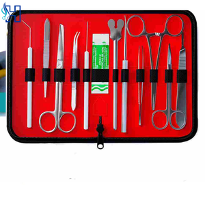 ชุดเครื่องมือผ่าตัดสำหรับนักเรียน DR Instruments OEM พร้อมโลโก้สั่งทำพิเศษ วัสดุเหล็กกล้า ราคาโรงงาน ใช้เป็นพื้นฐานสำหรับเครื่องมือผ่าตัด - Product Image 1