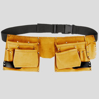 Sacoche à outils en cuir de haute qualité, ceinture porte-outils pour électricien, sacoche pour charpentier, ceinture porte-outils en cuir durable à vendre