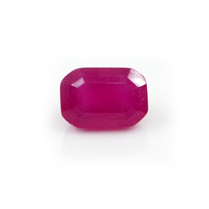 Rubis naturel de Bangkok octogonal 7,25 carats, pierre précieuse de rubis naturel taillée en facettes pour la fabrication de bijoux, prête à l'emploi - Product Image 3