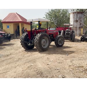 Tout nouveau tracteur Massey Ferguson MF 375 4WD 75 HP avec crochet de remorque pour la culture - Product Image 1