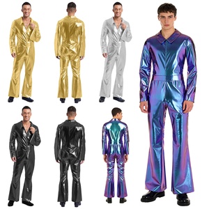 Ropa de baile, Ropa de baile, Mono para hombre, discoteca, Vintage, disfraces de baile de Halloween, ropa de baile de escenario - Product Image 1