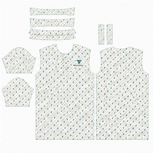 Polo pour homme Trackstar à imprimé géométrique blanc, manches courtes, col boutonné, chemise de golf décontractée, logo personnalisé - Product Image 5