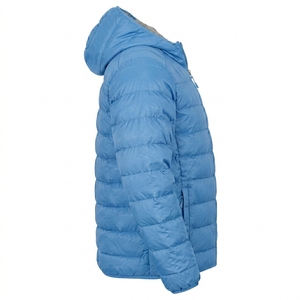 Premium Men's Quilted Jacket Hooded Lightweight <b>Padded</b> <b>Coat</b> for Winter Travel Daily and Outdoor Use - Product Image 3