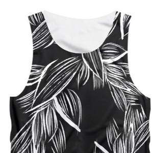 Camiseta sin mangas sublimada personalizada para hombre, cosida, informal, cómoda, antiarrugas, transpirable. - Product Image 4