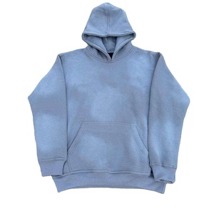 Ensemble de survêtement en molleton de coton pour homme, sweat à capuche et pantalon, couleur unie, respirant, pull chaud pour l'hiver - Product Image 3