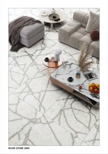 Luxury Decorative <b>Matt</b> Carving Porcelain Tiles 600X600MM 24X24 Vitrified Ceramic <b>Floor</b> Tiles for Modern Interior - Product Image 2