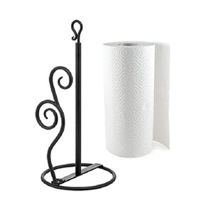 High Selling Iron Metal Handcrafted <b>Kitchen</b> Towel <b>Holder</b> Countertop Simplest Look Popular Kitchenware Paper <b>Tissue</b> <b>Holder</b> - Product Image 5