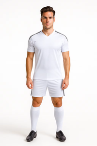 Conjunto de Uniforme de Fútbol de Secado Rápido para Hombre, Jersey de Fútbol Sublimado, Ropa de Equipo, Servicio OEM de Fabricante de Telas de Pakistán - Product Image 2