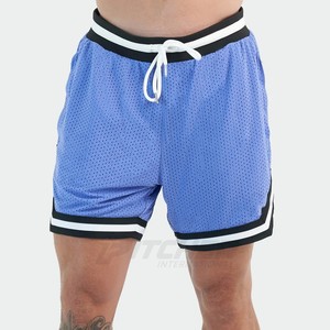 กางเกงขาสั้นแบบสั่งทำขายส่ง ระบายอากาศได้ดี แห้งเร็ว ผลิตจากโพลีเอสเตอร์/ผ้าฝ้ายตาข่าย สำหรับผู้ชาย ฝึกซ้อม บริการ OEM รับสั่งซื้อจำนวนมาก - Product Image 3