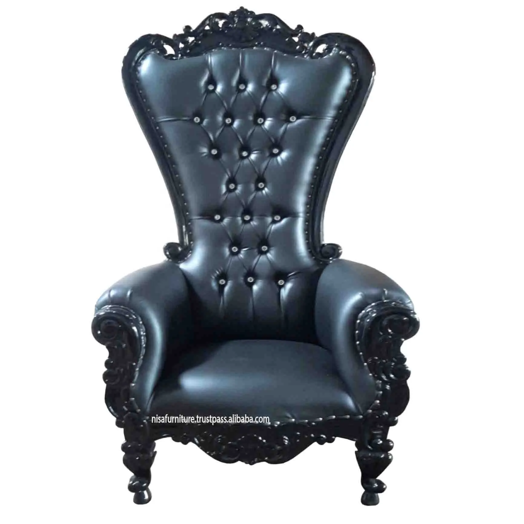 Shop Luxurious Chairs - Black Tufted \u0026 Gothic Victorian, image size:1730x1730