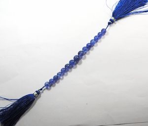Cuentas de Calcedonia Aqua Natural Gris, Corte Brillante Redondo, 100 Gramos, Piedras Preciosas Sueltas con Cambio de Color para Fabricación de Joyería, Venta al Por Mayor - Product Image 3