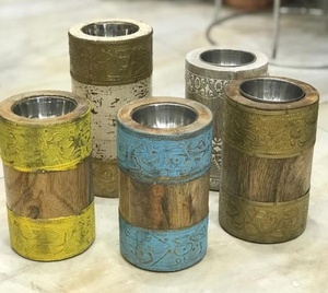 Wooden Arabic Oud <b>Incense</b> Bakhoor <b>Burner</b> Traditional Handmade Natural Wood Fragrance <b>Holder</b> for Home, Ramadan, Islamic Gifting - Product Image 4