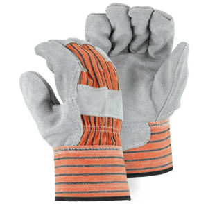 Gants de sécurité robustes pour monteurs canadiens, protection des mains à rayures, gants unisexes pour les bras, gants de travail doux et confortables - Product Image 3