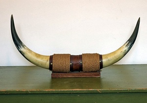 Décoration en corne de buffle, corne faite à la main, corne décorative - Product Image 4