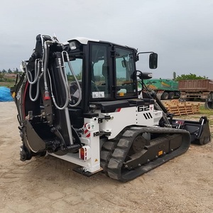 รถตักล้อยางไฮโดรมีค HMK 62T มินิ ลอร์เดอร์แบคโฮ ลดราคาพิเศษ เครื่องยนต์ดีเซลเพอร์กินส์ 70 กิโลวัตต์ ปั๊ม KVM เกียร์ Koyo แบริ่งล้อ ระบบ PLC - Product Image 1