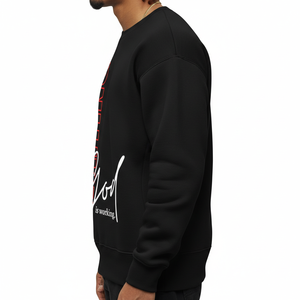 Sudadera de Manga Larga para Hombre, con Forro Polar, Logotipo Bordado en la Parte Delantera, Resistente al Viento e Impermeable, Cuello Redondo, Fabricación Personalizada OEM - Product Image 4