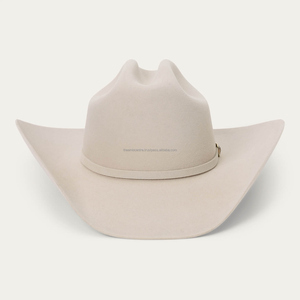 Chapeaux de cowboy occidentaux de mode | Chapeau en cuir de rodéo de logo personnalisé | Chapeaux faits à la main de qualité supérieure fournisseur OEM - Product Image 6