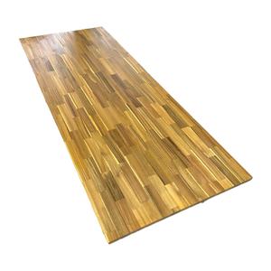 Encimeras de madera de acacia de superficie sólida Acabado natural para cocina Comedor Baño Uso de mesa en el hogar - Product Image 1