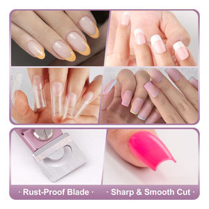 Cortador de Uñas de Acero Inoxidable y Acrílico, Herramienta de Manicura, Duradera, Profesional, para Cuidado Personal, Cortaúñas para Salón de Belleza - Product Image 5