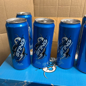 Vente en gros de 320ml pour boisson énergisante Sting Myrtille en bouteilles Ingrédient principal Carbonate plein d'énergie à prix compétitif - Product Image 1