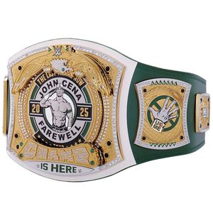 Cinturón de Campeonato Réplica Verde de John Cena para la Gira de Despedida SummerSlam 2025 - Product Image 5