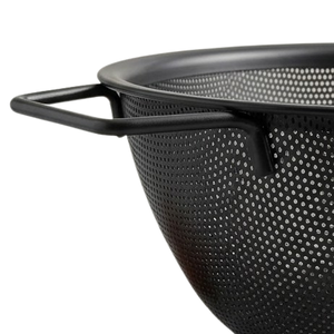 Passoire de style moderne, durable et élégante, noire, design personnalisé, pour les repas et les fruits, pour une utilisation à la maison et en cuisine - Product Image 2