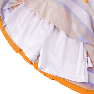 Tenue de cheerleading pour filles, tissu extensible haute élasticité, couleurs vives, coutures durables, idéale pour les compétitions scolaires - Product Image 6