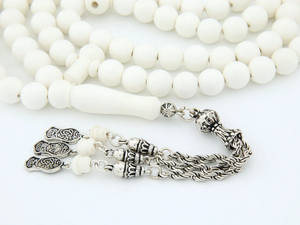 Tasbih de Hueso Pulido a Mano de Primera Calidad, Cuentas de Oración Naturales al por Mayor - Product Image 4